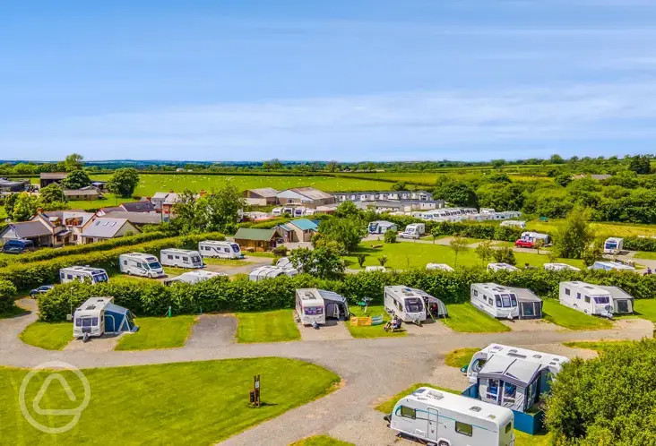 Hungerford Farm Touring Caravan and Motorhome Park Loveston, Kilgetty, Pembrokeshire