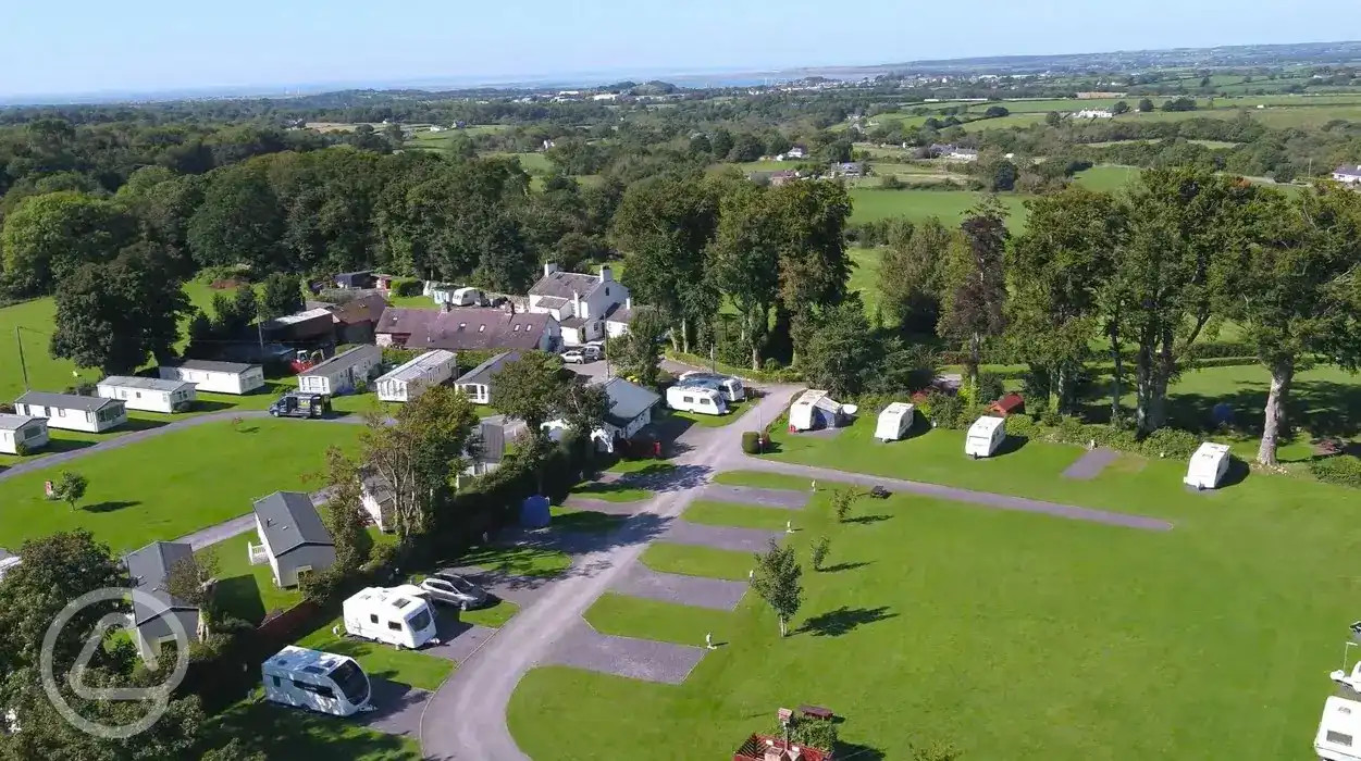 Plas Gwyn Caravan and Camping Park Llanrug, Caernarfon, Gwynedd